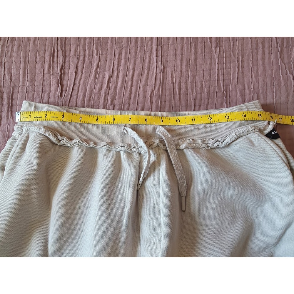 Alphalete Mens Beige French Terry Very Terry Cotton Joggers Sweatpants XL - Picture 5 of 7